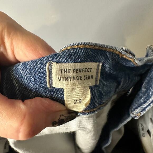 Madewell The Perfect Vintage Jean Size 28 - Picture 6 of 6